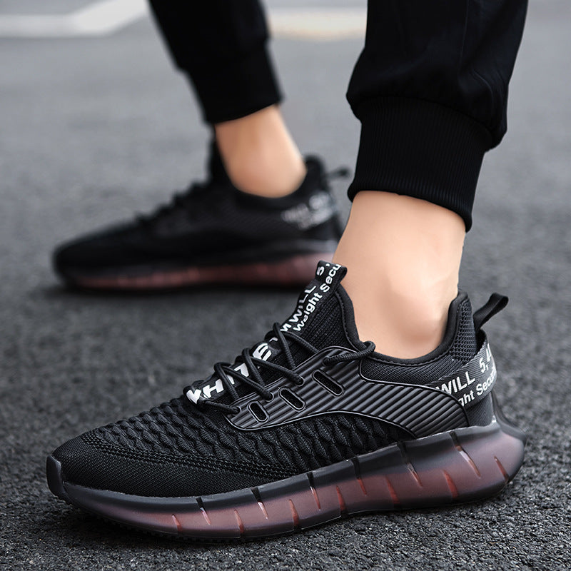 Breathable thin running shoes