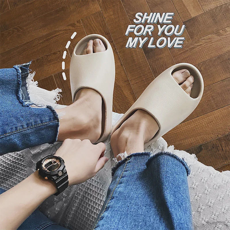 Cloud Coconut Slippers - Thick-Soled EVA Sandals for Men & Women