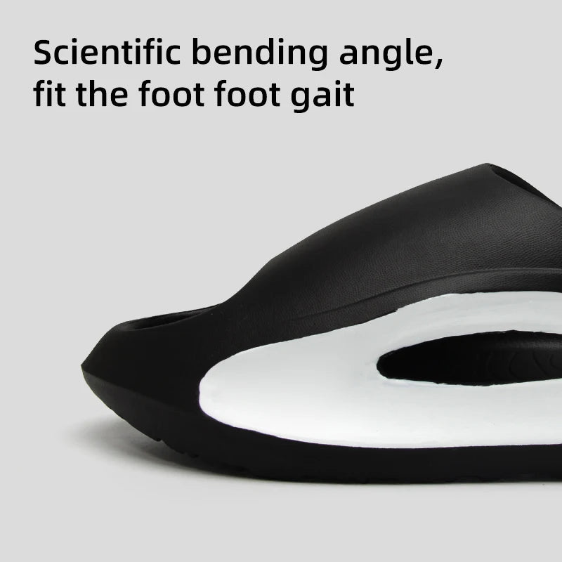 Men's EVA Summer Thong Slippers with Thick Anti-Slip Sole Comfortable Lightweight Sandals for Casual Wear